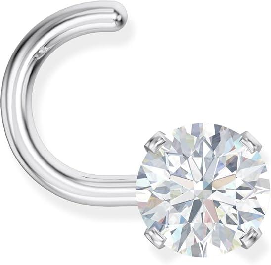 twist nose stud