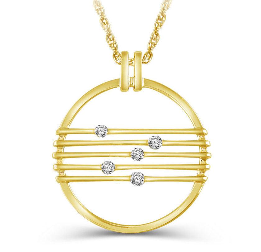 Diamond Pendants & Necklaces