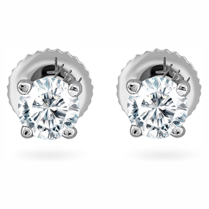 EternalDia 14k Gold Diamond Women Stud Earring (0.05cttw, Color- IJ, Clarity I2/I3)