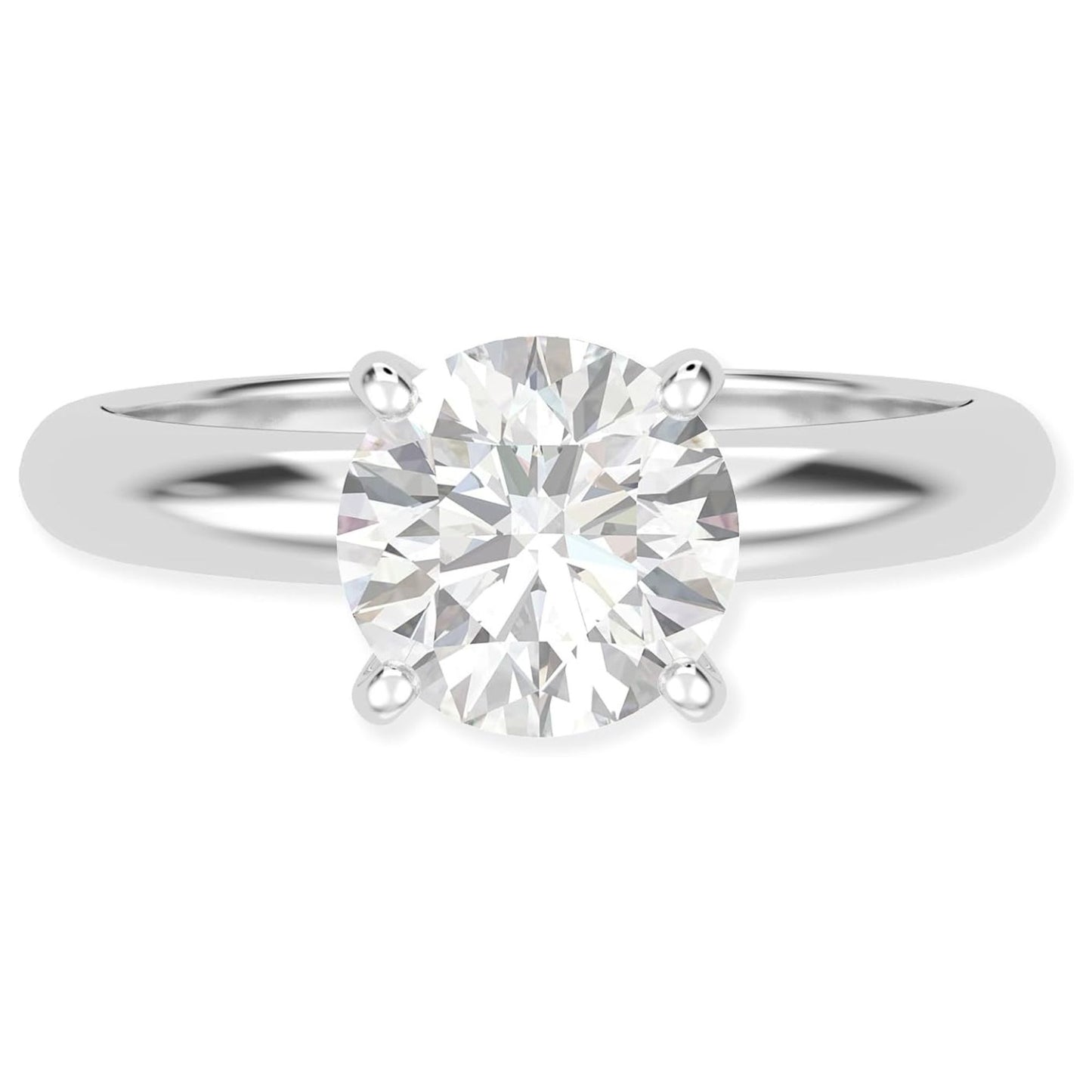 EternalDia Lab Grown Diamond Engagement Ring For Women IGI Certified Ultra Premium Colorless Diamond D-E/VVS 14K Gold Wedding and Solitaire Ring 1 Ct & 2 carat Womens Jewelry