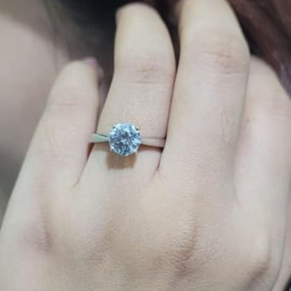 EternalDia Lab Grown Diamond Engagement Ring For Women IGI Certified Ultra Premium Colorless Diamond D-E/VVS 14K Gold Wedding and Solitaire Ring 1 Ct & 2 carat Womens Jewelry