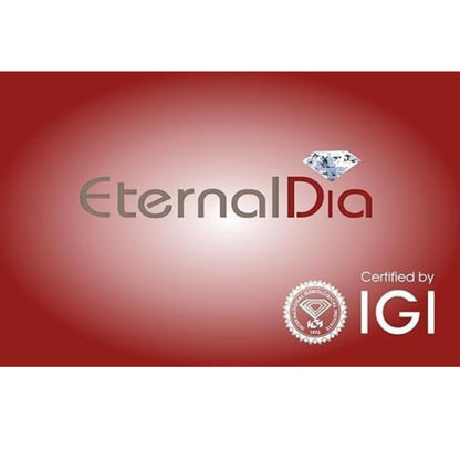 EternalDia Lab Grown Diamond Engagement Ring For Women IGI Certified Ultra Premium Colorless Diamond D-E/VVS 14K Gold Wedding and Solitaire Ring 1 Ct & 2 carat Womens Jewelry
