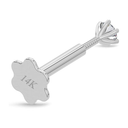 EternalDia 18 Gauge Screw Back for Nose Stud – Replacement Back Only for Diamond Nose Ring Stud | Hypoallergenic Nose Piercing Jewelry