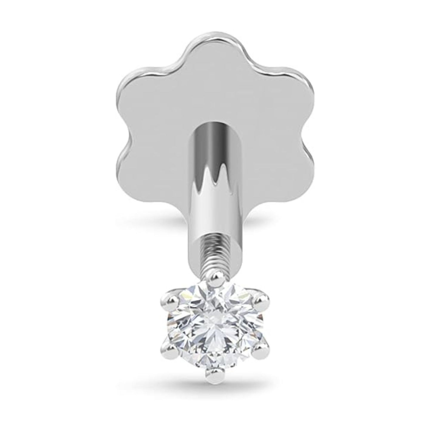 EternalDia 18 Gauge Screw Back for Nose Stud – Replacement Back Only for Diamond Nose Ring Stud | Hypoallergenic Nose Piercing Jewelry