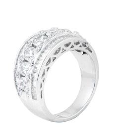 EternalDia 2.00CT T.W. Diamond 14kt White Gold Anniversary Band - EternalDia