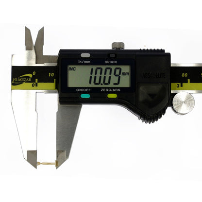 EternalDia 2.4mm Diamond Nose Stud/Lip Labret/Screw Ring Piercing Pin Bone 14Kt Gold 18 Gauge (GH/I1-I2)