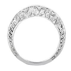 EternalDia 7/8 Carat T.W. Diamond 14kt White gold Anniversary Band Ring - EternalDia