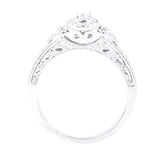 EternalDia 3/8 Carat T.W. Diamond 10kt White Gold Bridal set Ring - EternalDia