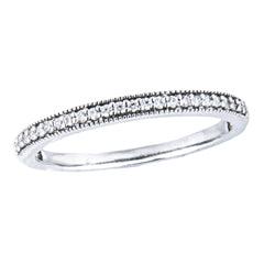 EternalDia 3/8 Carat T.W. Diamond 10kt White Gold Bridal set Ring - EternalDia