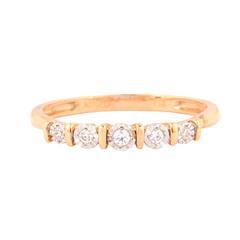 EternalDia 1/16Carat T.W. Diamond 10kt Yellow Gold Fashion Ring - EternalDia