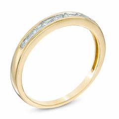 EternalDia 10k Yellow Gold Diamond Bridal Set Ring (0.25ct, IJ/I2I3) - EternalDia