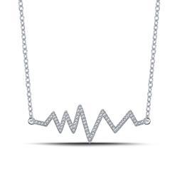 EternalDia Heartbeat Pendant Necklace - EternalDia