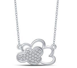 EternalDia Dreamy Clouds Shaped Pendant Necklace - EternalDia