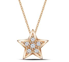 EternalDia Mini Star Shape Pendant Necklace - EternalDia