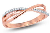EternalDia Diamond Bypass Fashion Ring - EternalDia