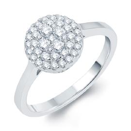 EternalDia Diamond Composite Fashion Ring - EternalDia