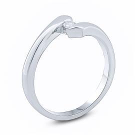 EternalDia Single Stone Diamond Ring - EternalDia